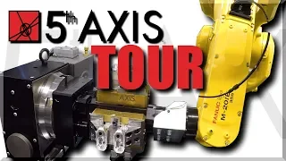CNC Shop Tour | 5th Axis: PHENOMENAL Workholding Solutions & Embracing Social Media Community!