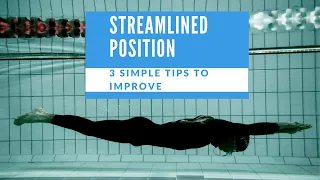 Streamlined position for freediving , 3 simple fixes