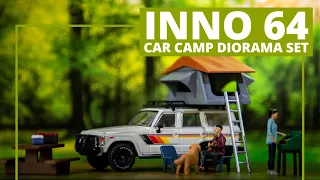 Unboxing the Car Camping Diorama Set from DIO64 by Inno