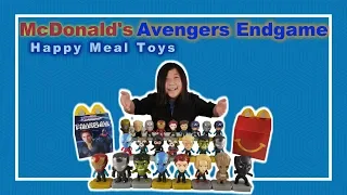 McDonald's Avengers Endgame Happy Meal Toys Full Set of 24