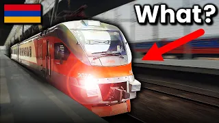 Armenia’s railway is very strange... (New RUSSIAN TRAINS!)