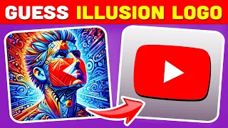 Guess The Logo | Guess The Hidden Logos By Illusions | Logo Quiz