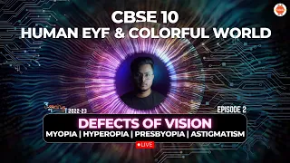 All Defects & their Corrections CBSE Class 10 | Human Eye & The Colorful World Ep2 @VedantuClass910