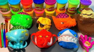 Satisfying Video | How I Made 6 Slime BIG Balls AND Color PopIt Magic Cup Cutting ASMR