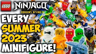 EVERY Summer 2023 Ninjago Dragons Rising Minifigure REVIEWED!