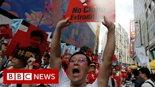 Hong Kong protests: Leader Carrie Lam defiant on extradition plan - BBC News