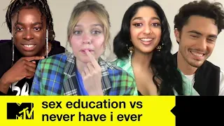 The Cast Of Sex Education And Never Have I Ever Play UK vs US Slang