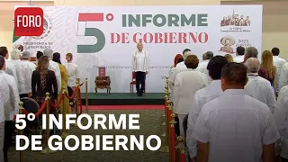 Quinto informe de gobierno de AMLO