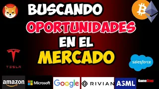 Oportunidades Para Hoy | Tomando Ganancias! BTC, SHIB, ETH, TSLA, RIVN, AMZN, GME, NVIDIA, AMD, CRM