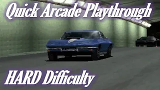 Quick Arcade Playthrough in HARD Difficulty - Gran Turismo 1 | PS1