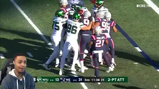 FlightReacts Jets vs. Patriots Week 7 Highlights | NFL 2021!