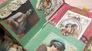 Surprise Journal in My Shop!  Boho Journal Created Several Years Ago!