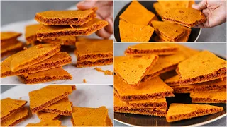 CRUNCHY CARAMEL BAR RECIPE | HOME MADE CRISPY HONEY COMB RECIPE | N'Oven