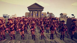 200x GREEK ARMY SIEGE KNIGHTS CASTLE - Totally Accurate Battle Simulator TABS
