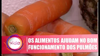 Veja que alimentos ajudam o bom funcionamento dos pulmões com Fatima Miquelim - 13/05/20