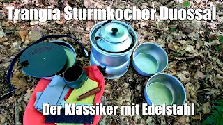 Trangia Spiritus Sturmkocher Duossal - Nach wie vor eine Legende?