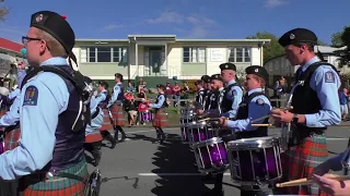 New Zealand Police Pipe Band 2018 Nationals Street March