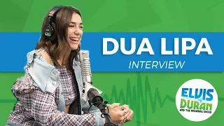 Dua Lipa on Touring with Bruno Mars, and Living Alone When She Was 15 | Elvis Duran Show