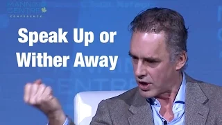 Jordan Peterson's rousing call for people to SPEAK UP because silence is WORSE