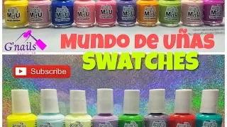 Mundo de Uñas Swatches