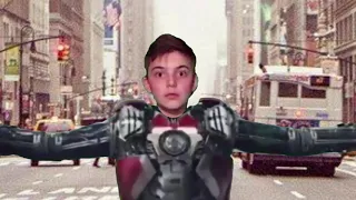 Jackson white mark 5 iron man suit up in New York