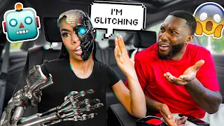 Acting Like A LIVE AI ROBOT To See How my Fiance Reacts! *HILARIOUS & SCARY*