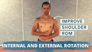Exercise to Restore Shoulder External and Internal Rotation ROM