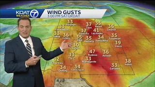 Winds become stronger with high fire danger in New Mexico