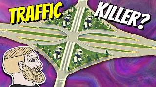 DESTROY Traffic with this AMAZING Interchange (Cities Skylines)
