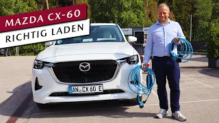 🔋 Mazda CX-60 richtig laden - Ladekabel | Wallbox vs. 230V | Ladezeit | Einstellungen | viele Tipps