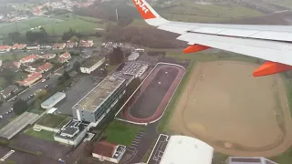 Atterrissage À l’aéroport Nantes Atlantiques 4K ✈️