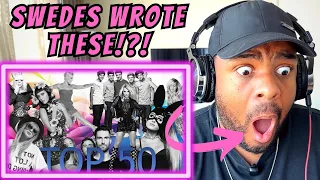 Brit Reacts to Top 50 Songs Written by Swedish Songwriters & Producers!