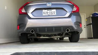 Civic Lx 2.0 with Flowmaster exhaust