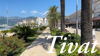 Tivat Montenegro 🇲🇪 4K Walking Tour