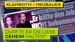 ARD Moderator Louis Klamroth hielt seine Beziehung zu Luisa Neubauer geheim. Durfte er das?