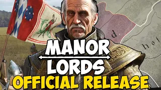 IT'S OFFICIAL! Manor Lords Release Date, New Gameplay, And More!