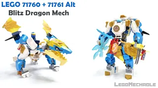 LEGO MOC - 71760 + 71761 Alternative Build - Blitz Dragon Mech