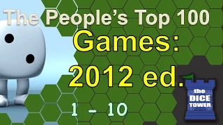 2012:  Top 100 Games of All Time: People's Choice (# 10 - # 1)