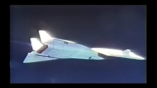 XB-70 Valkyrie Supersonic Bomber Flight Test Program Restored Color -1966