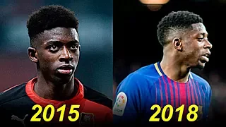 Ousmane Dembele - Evolution From 18 To 21 Years Old