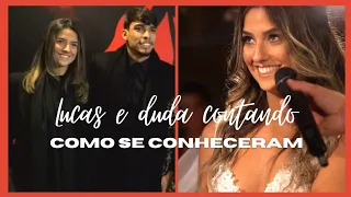 Lucas Paquetá e Duda Fournier contando como se conheceram (parte 2)