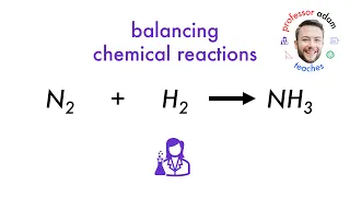 NH3 Balancing Chemical Reactions Ammonia Haber-Bosch Process | Professor Adam Teaches