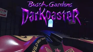 Front Row DarKoaster POV | Highest Quality | Busch Gardens Williamsburg