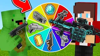 Das Roulette der OP Waffen in Minecraft!