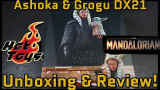 Hot Toys Ashoka Tano & Grogu DX21 Unboxing & Review | The Mandalorian