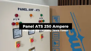 Cara Koneksi Panel Otomatis Genset ATS 250 Ampere | Malang Jawa Timur