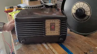 My Philco 46-200 AM Tube Radio.