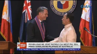 Posibilidad ng joint patrols sa West PHL Sea, pinag-aaralan ng Pilipinas at... | 24 Oras News Alert