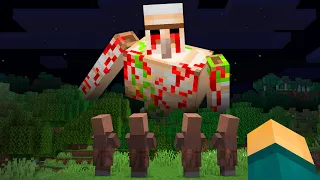 Testei Mitos ASSUSTADORES de GIGANTES no Minecraft