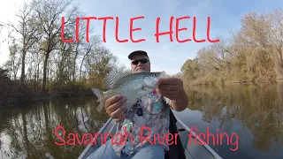 Fishing Little Hell Oxbow, Savannah River  - excellent fishing